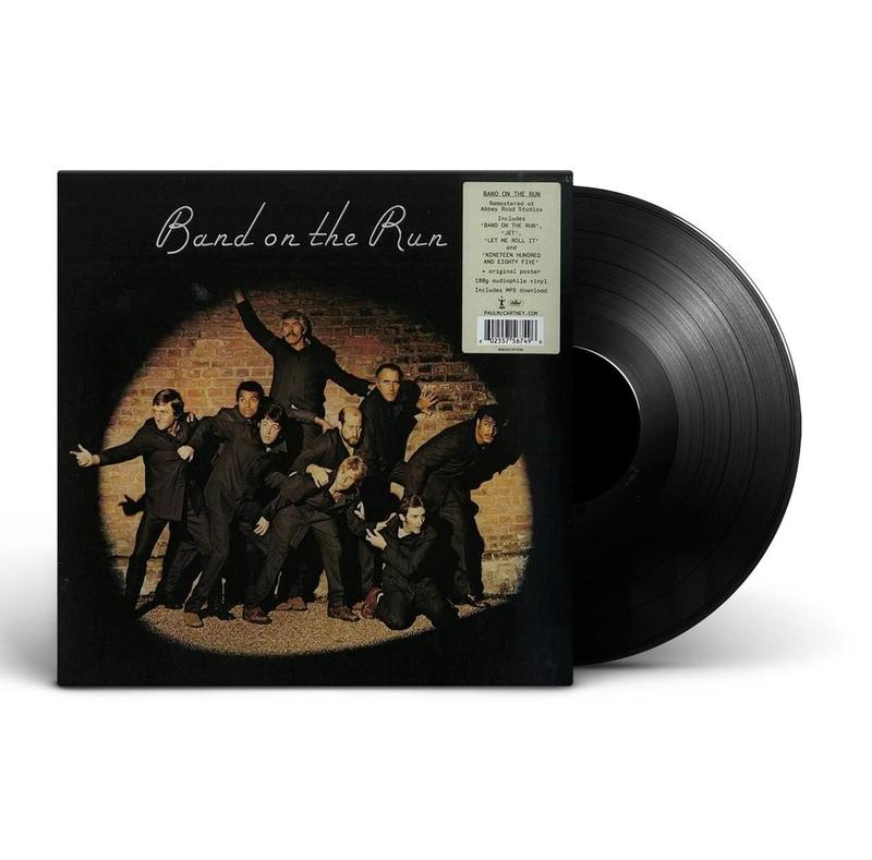 英LP Paul McCartney Wings Band On The Run Paul McCartney And Wings - LP Band On The Run Vinil Remastered
